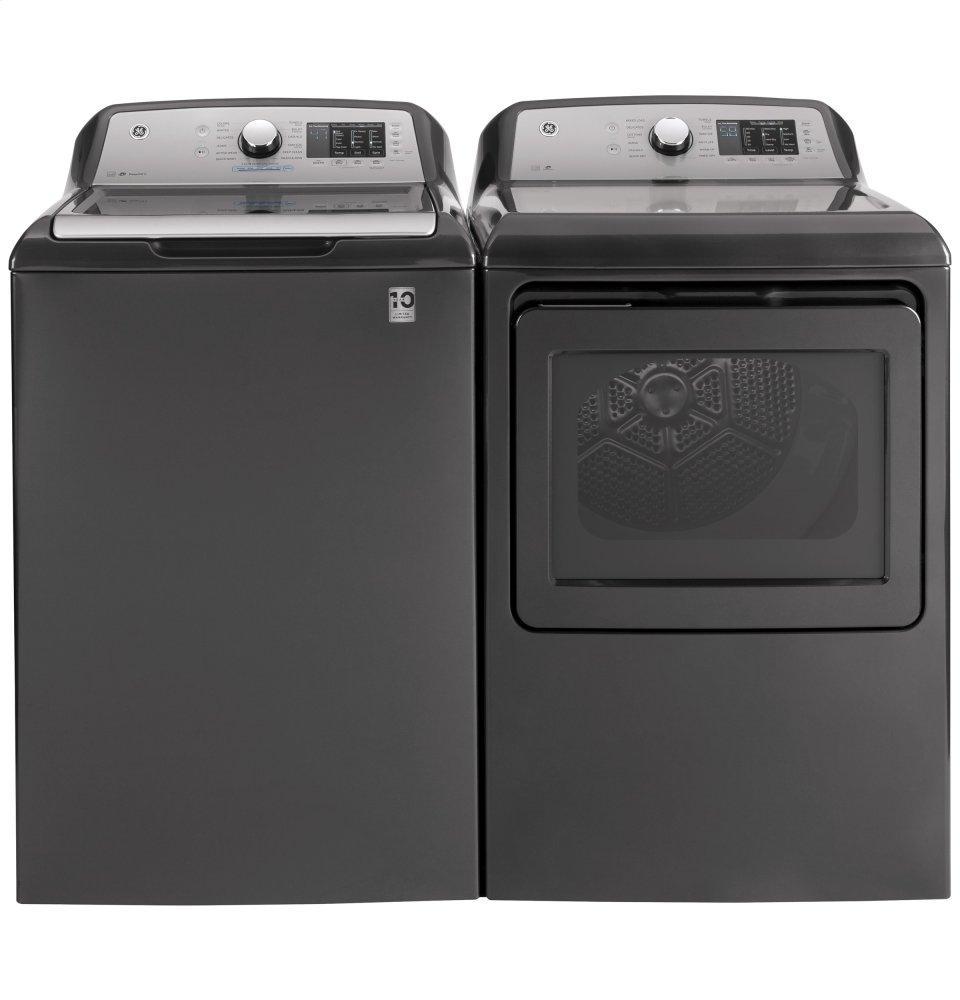 GE® 4.8 cu. ft. Capacity Washer with Sanitize w/Oxi and FlexDispense®