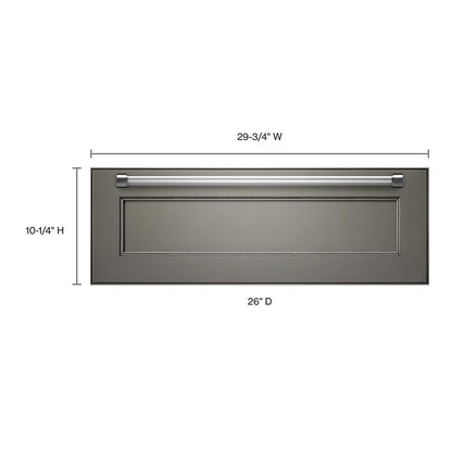 Kitchenaid KEWS105BPA 30'' Slow Cook Warming Drawer, Panel-Ready