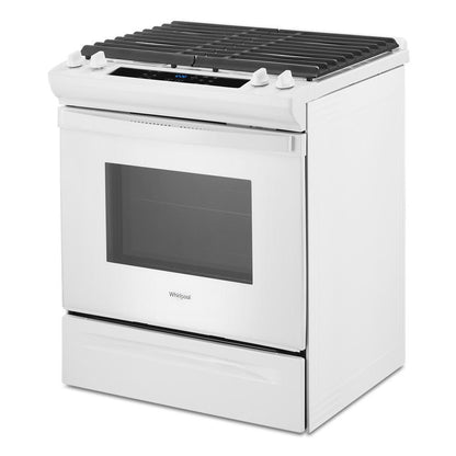Whirlpool WEG515S0LW 5.0 Cu. Ft. Whirlpool® Gas Range with Frozen Bake™ Technology