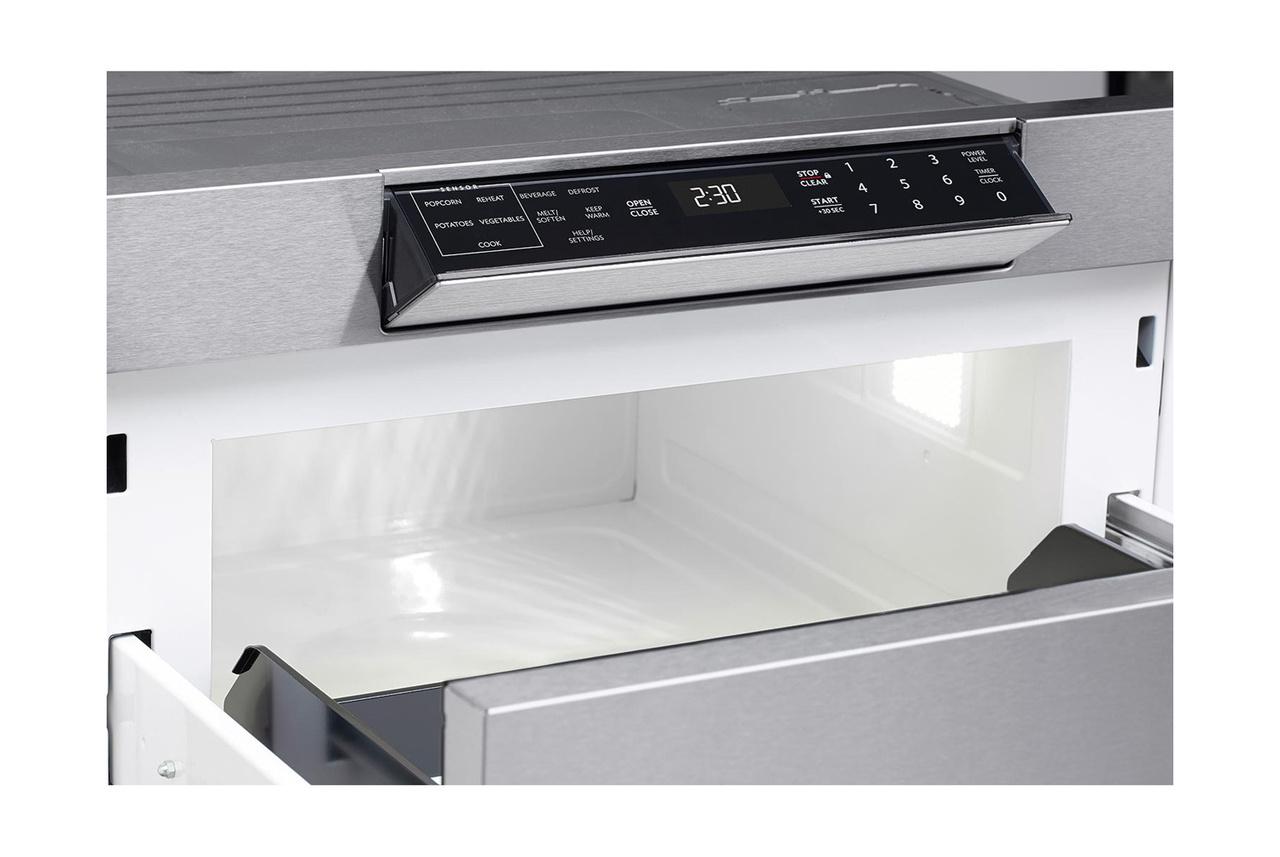 Sharp 30 in. 1.2 cu. ft. 950W Sharp Stainless Steel Microwave Drawer Oven