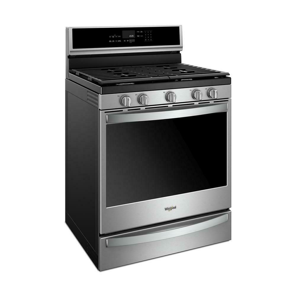 Whirlpool WFG975H0HZ 5.8 cu. ft. Smart Freestanding Gas Range with EZ-2-Lift™ Grates