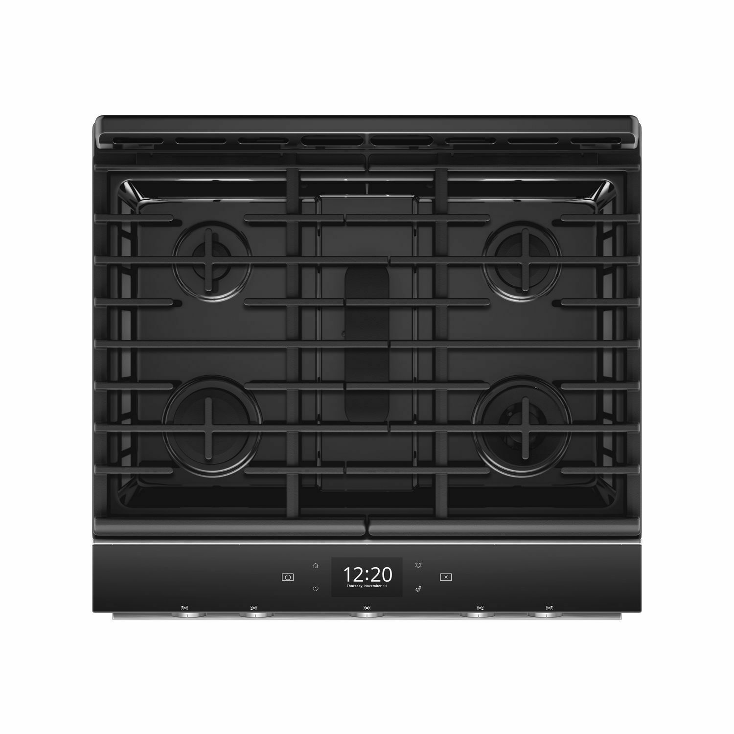 Whirlpool 5.8 cu. ft. Smart Slide-in Gas Range with EZ-2-Lift™ Hinged Cast-Iron Grates