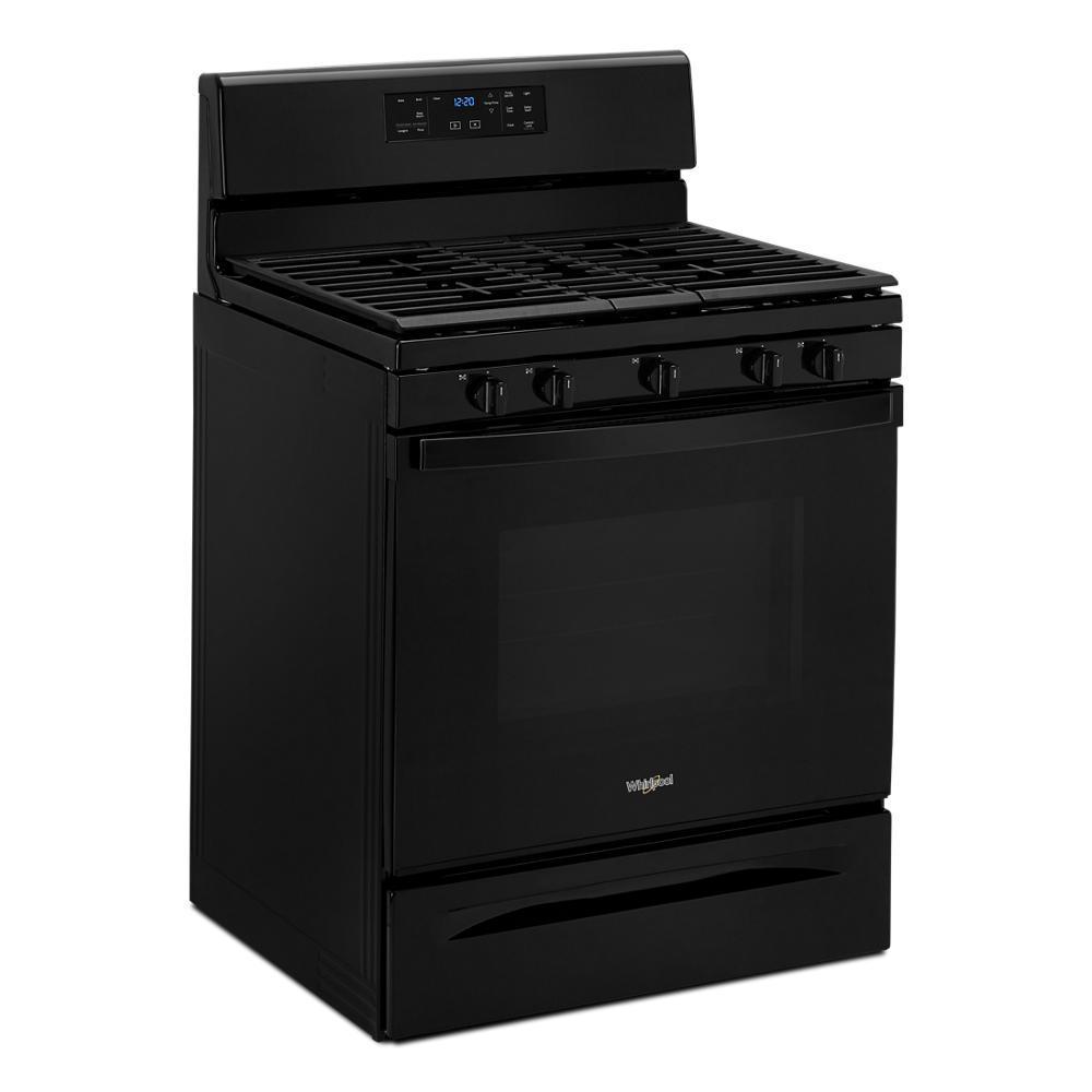 Whirlpool WFG525S0JB 5.0 cu. ft. Gas Range with Center Oval Burner