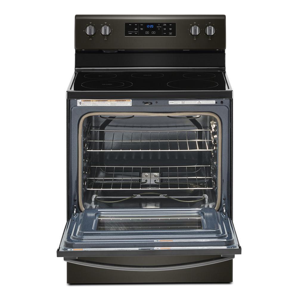 Whirlpool WFE525S0JV 5.3 cu. ft. Whirlpool® electric range with Frozen Bake™ technology