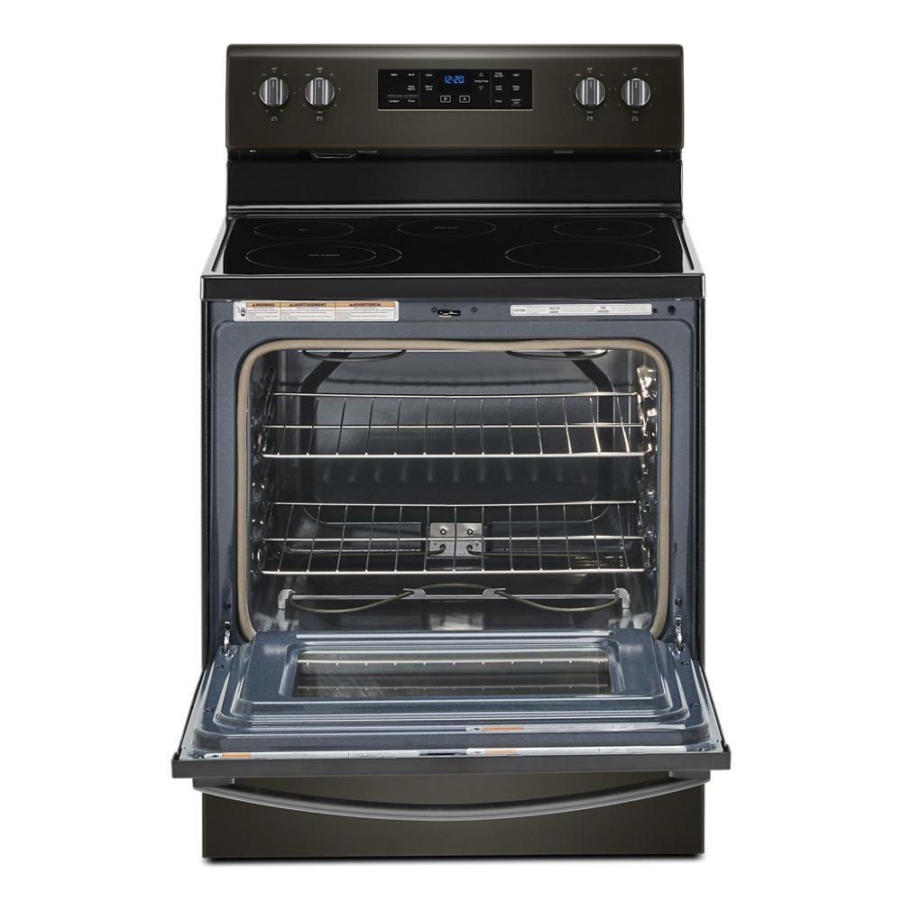 Whirlpool WFE525S0JV 5.3 cu. ft. Whirlpool® electric range with Frozen Bake™ technology