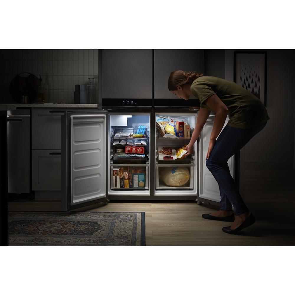 Whirlpool WRQA59CNKZ 36-inch Wide Counter Depth 4 Door Refrigerator - 19.4 cu. ft.