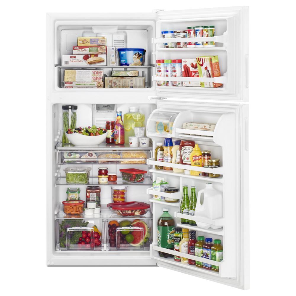 Maytag MRT118FFFH 30-Inch Wide Top Freezer Refrigerator with PowerCold® Feature- 18 Cu. Ft.