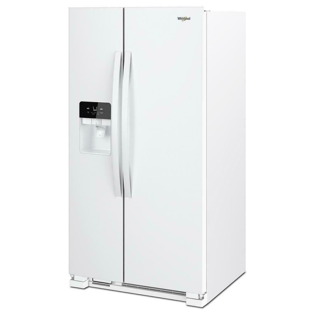 Whirlpool WRS321SDHW 33-inch Wide Side-by-Side Refrigerator - 21 cu. ft.