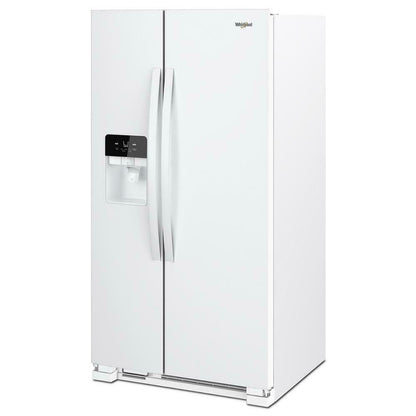Whirlpool WRS321SDHW 33-inch Wide Side-by-Side Refrigerator - 21 cu. ft.