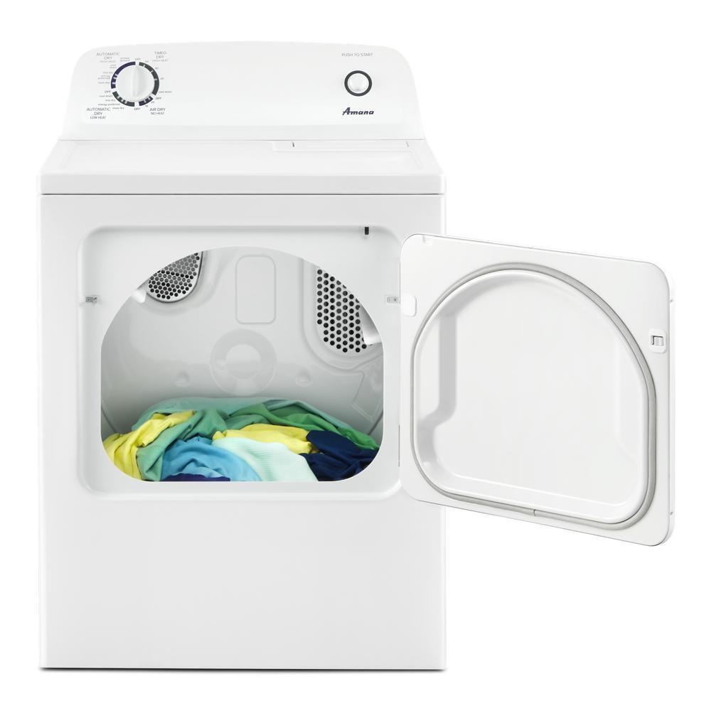 Amana NED4655EW 6.5 cu. ft. Electric Dryer with Wrinkle Prevent Option