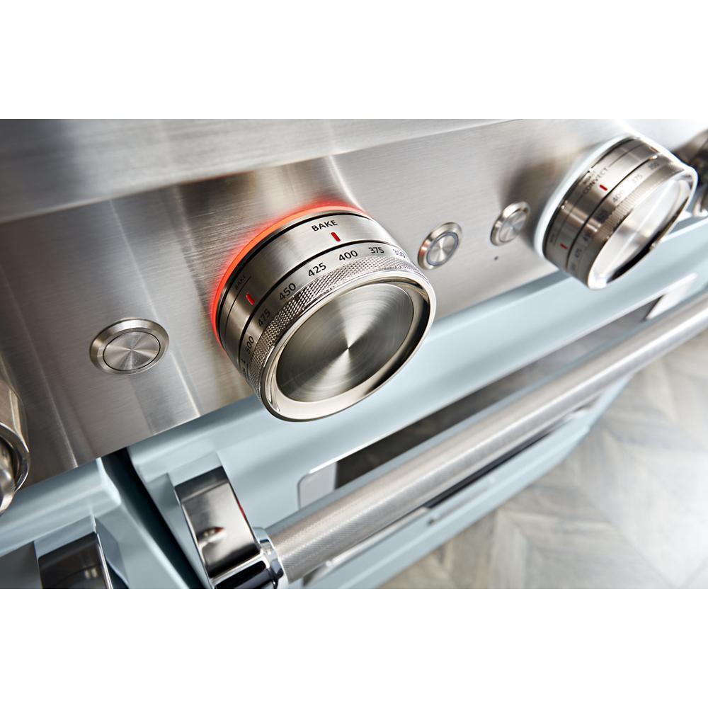 KFGC558JMB KitchenAid® 48'' Smart Commercial-Style Gas Range with Griddle