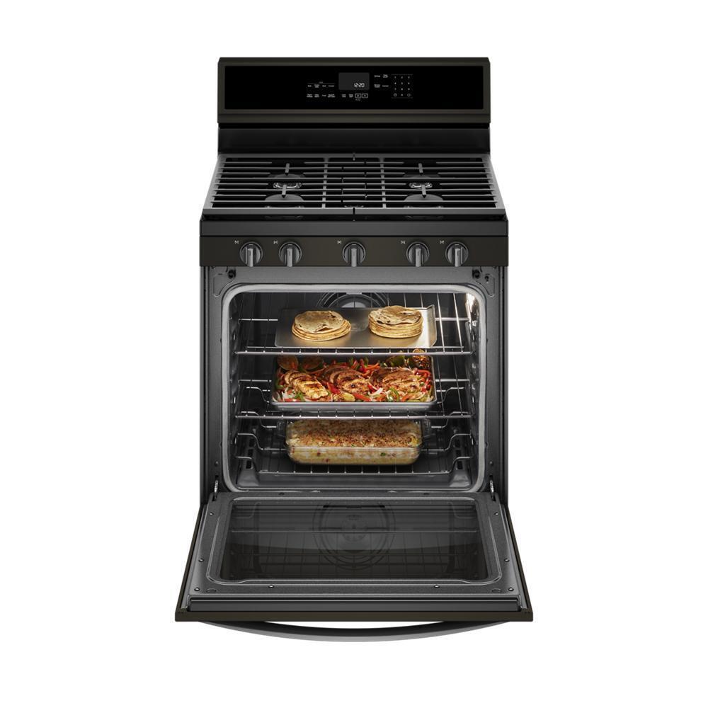 Whirlpool WFG975H0HV 5.8 cu. ft. Smart Freestanding Gas Range with EZ-2-Lift™ Grates