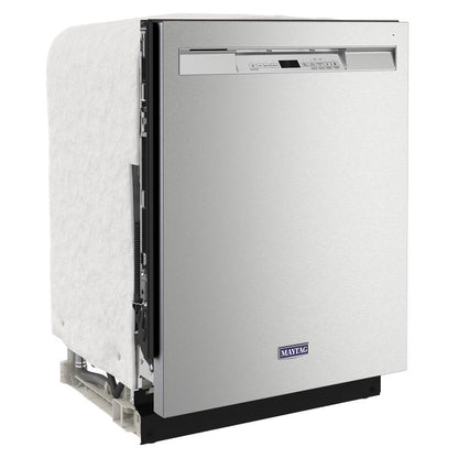 Maytag MDB4949SKZ 24 Front Control Dishwasher with Dual Power Filtration and PowerBlast® Cycle - 50 dBA