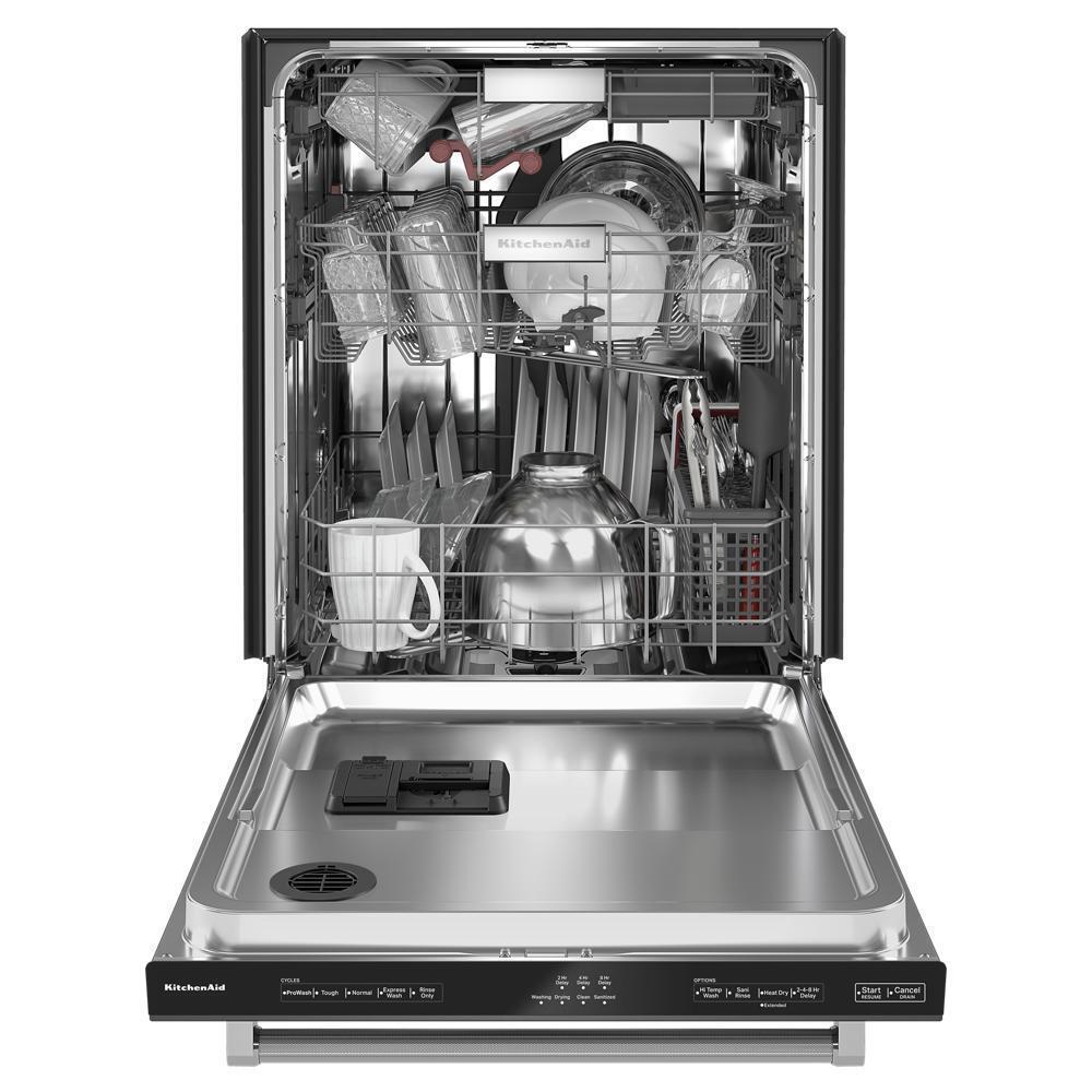 Kitchenaid KDTM404KBS 360(degree) Max Jets™ Third Rack Dishwasher with 50+ Total Wash Jets, 44 dBA
