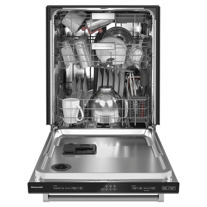 Kitchenaid KDTM404KBS 360(degree) Max Jets™ Third Rack Dishwasher with 50+ Total Wash Jets, 44 dBA