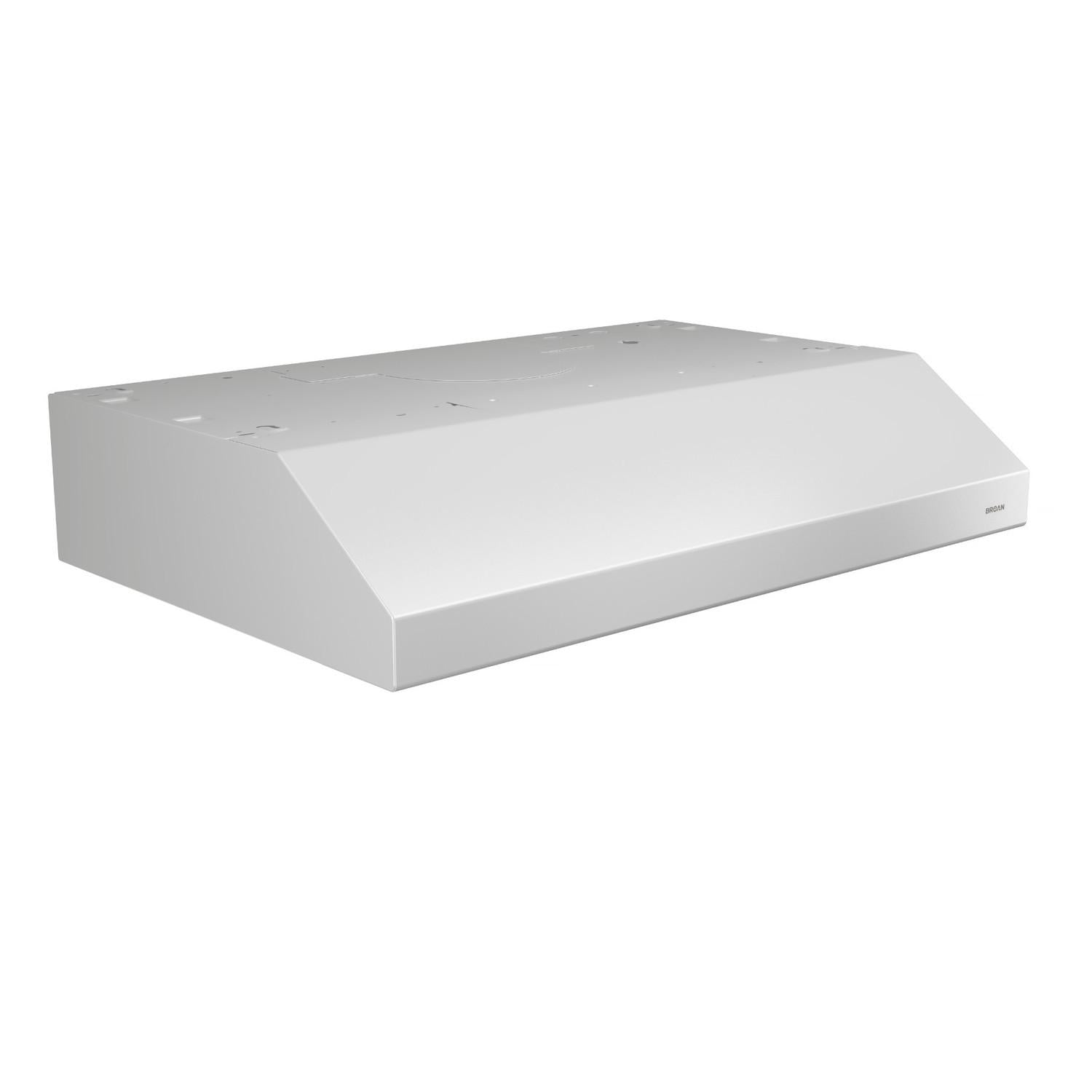 BCSEK124WW Broan® 24-Inch Convertible Under-Cabinet Range Hood, ENERGY STAR®, 300 Max Blower CFM, White