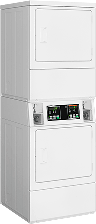 Stack Electric Dryer - Coin-Operated
