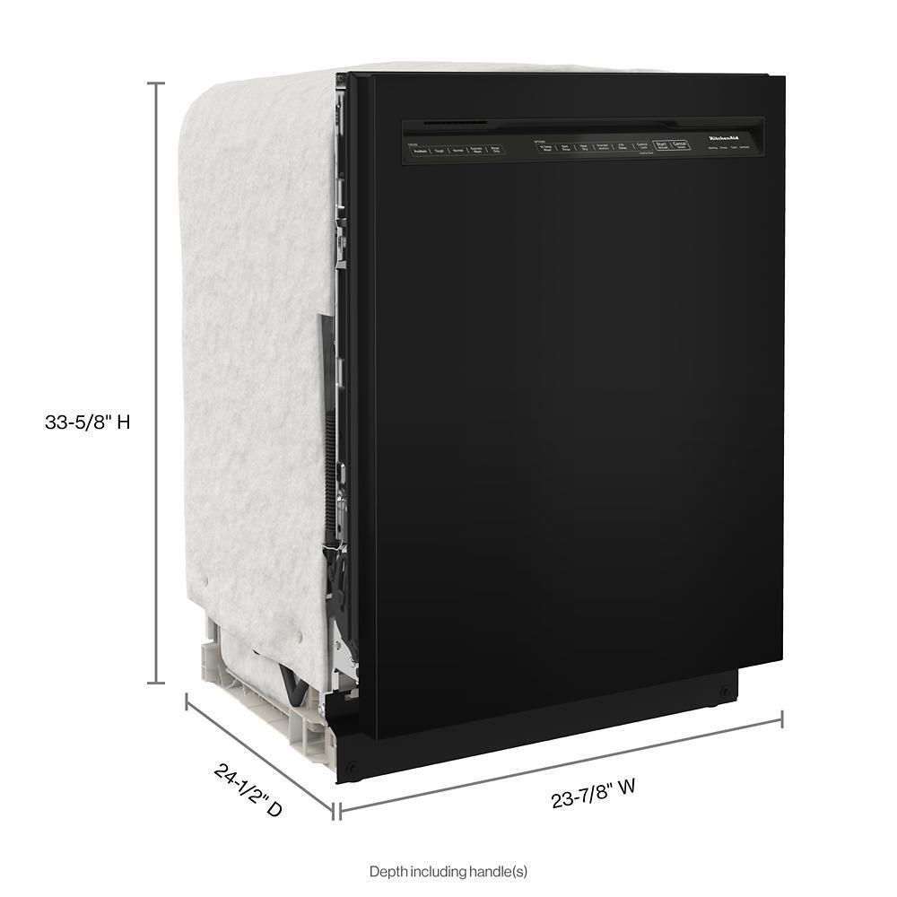 Kitchenaid KDFE204KBL Third Level Utensil Rack Dishwasher with 30+ Total Wash Jets, 39 dBA