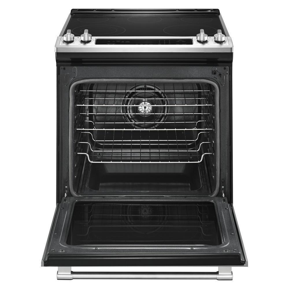 Maytag 30-Inch Wide Slide-In Electric Range With True Convection And Fit System - 6.4 Cu. Ft.