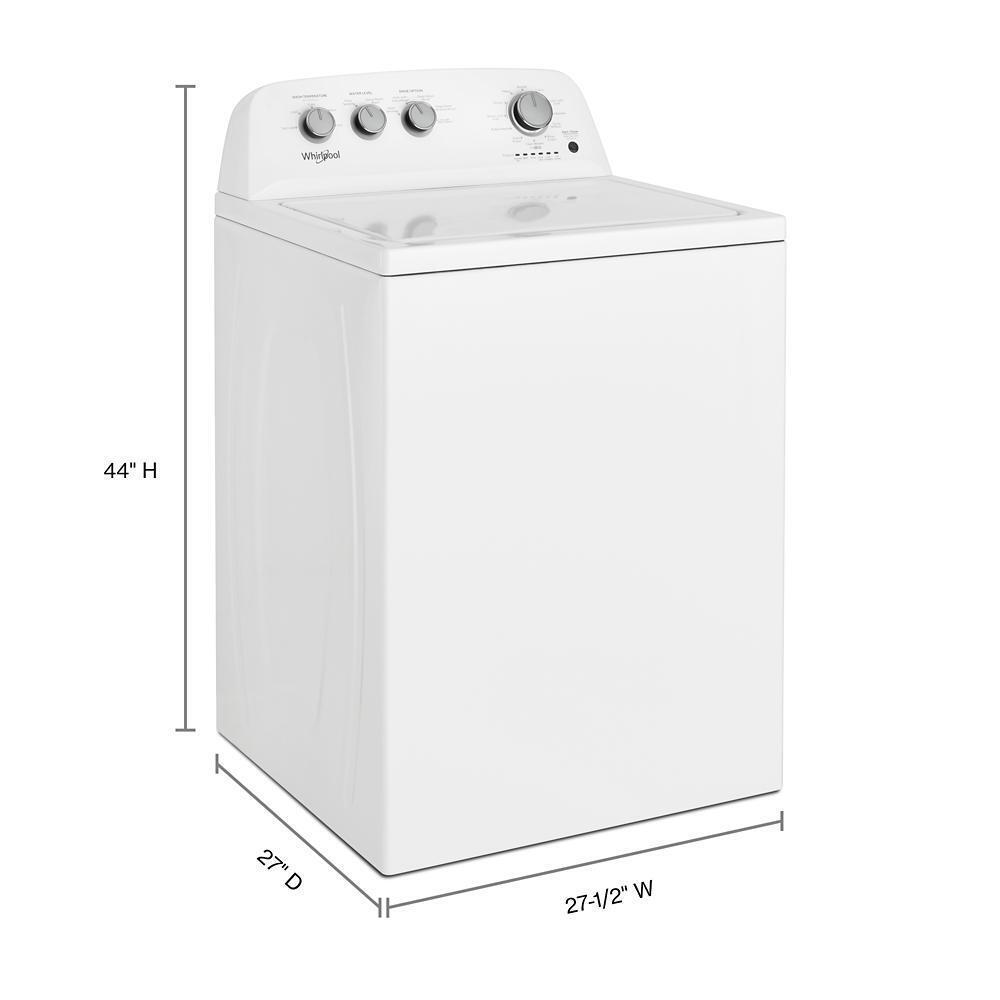 Whirlpool WTW4850HW 3.9 cu. ft. Top Load Washer with Soaking Cycles, 12 Cycles