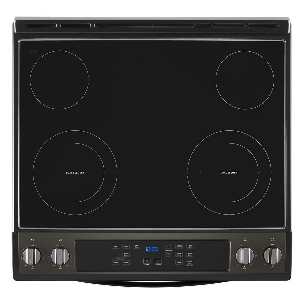 Whirlpool WEE515S0LV 4.8 Cu. Ft. Whirlpool® Electric Range with Frozen Bake™ Technology