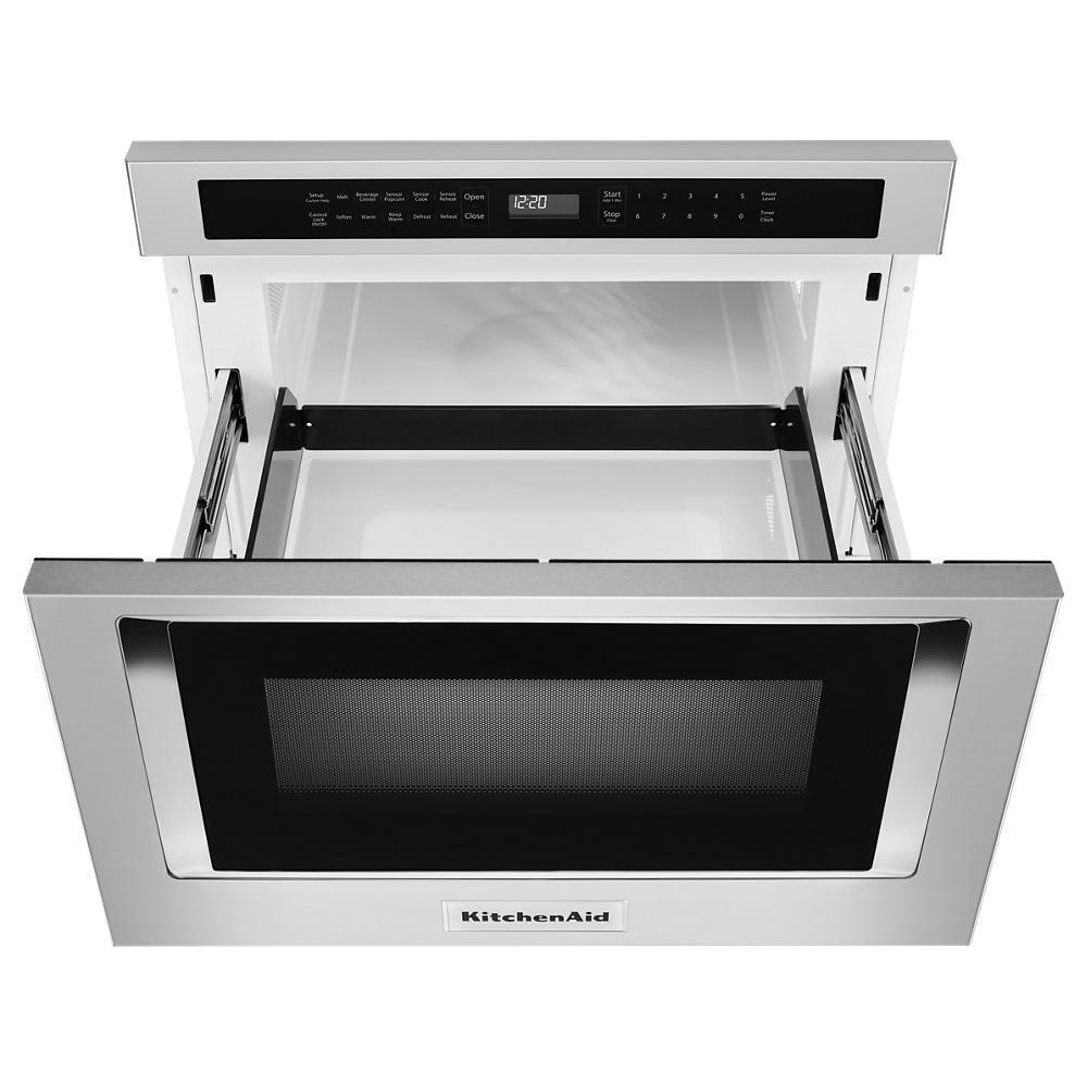 Kitchenaid KMBD104GSS 24" Under-Counter Microwave Oven Drawer