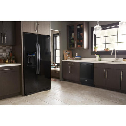 Whirlpool WRS571CIHB 36-inch Wide Counter Depth Side-by-Side Refrigerator - 21 cu. ft.