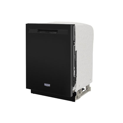 Maytag MDB4949SKB 24 Front Control Dishwasher with Dual Power Filtration and PowerBlast® Cycle - 50 dBA