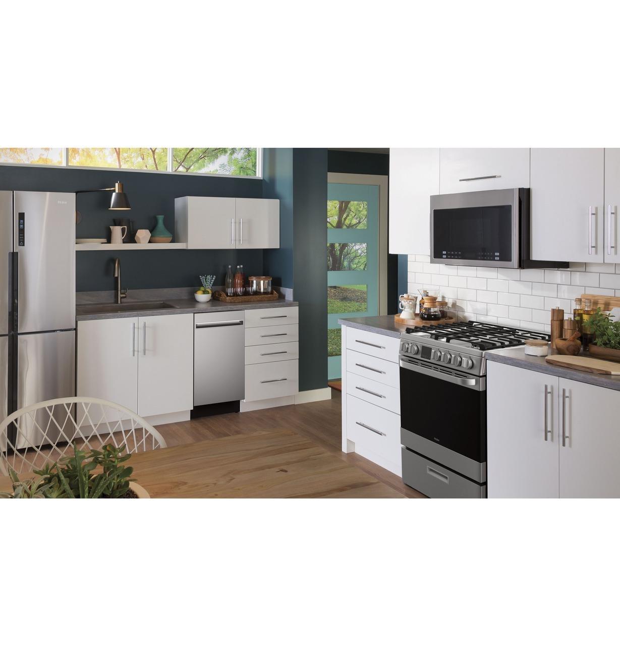 Haier HMV1472BHS 24" 1.4 Cu. Ft. Over-The-Range Microwave Oven