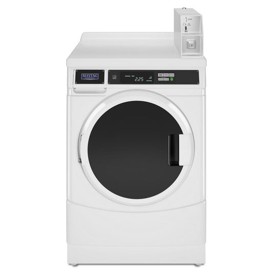 Whirlpool CHW9160GW 27" Commercial High-Efficiency Energy Star-Qualified Front-Load Washer, Non-Vend