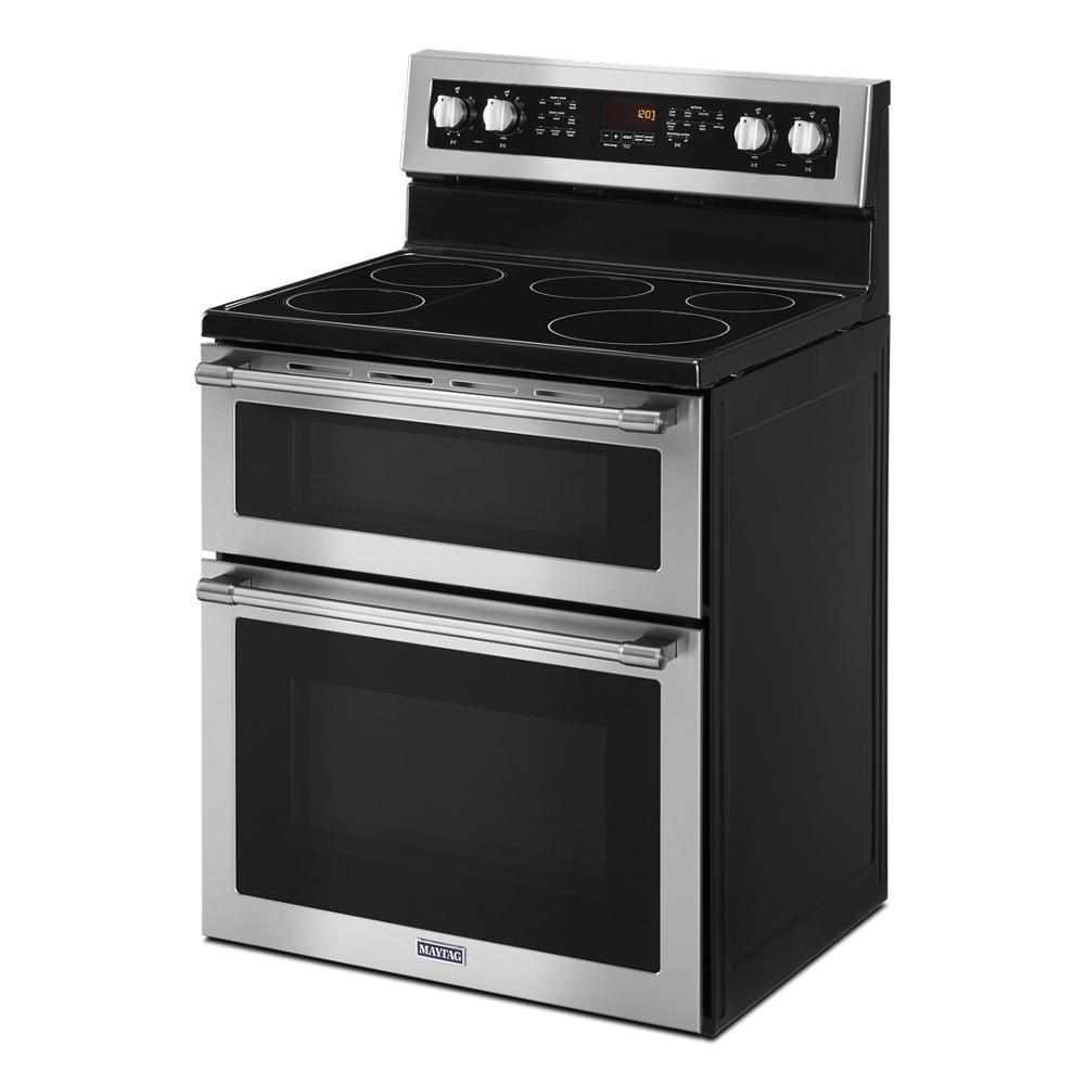 Maytag MET8800FZ 30-Inch Wide Double Oven Electric Range With True Convection - 6.7 Cu. Ft.