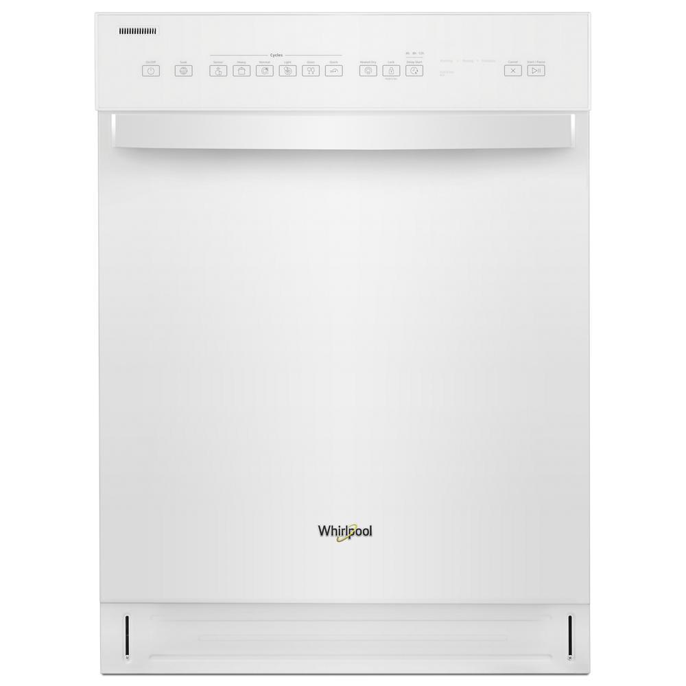 Whirlpool WDF550SAHW Quiet Dishwasher with Stainless Steel Tub