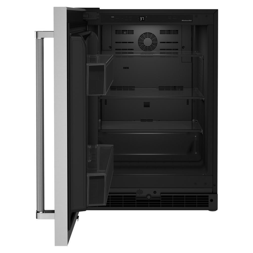 Kitchenaid KURL114KSB 24" Undercounter Refrigerator with Stainless Steel Door