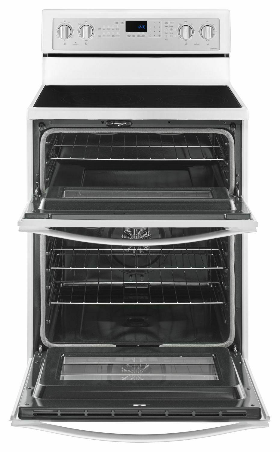 Whirlpool WGE745C0FH 6.7 Cu. Ft. Electric Double Oven Range with True Convection