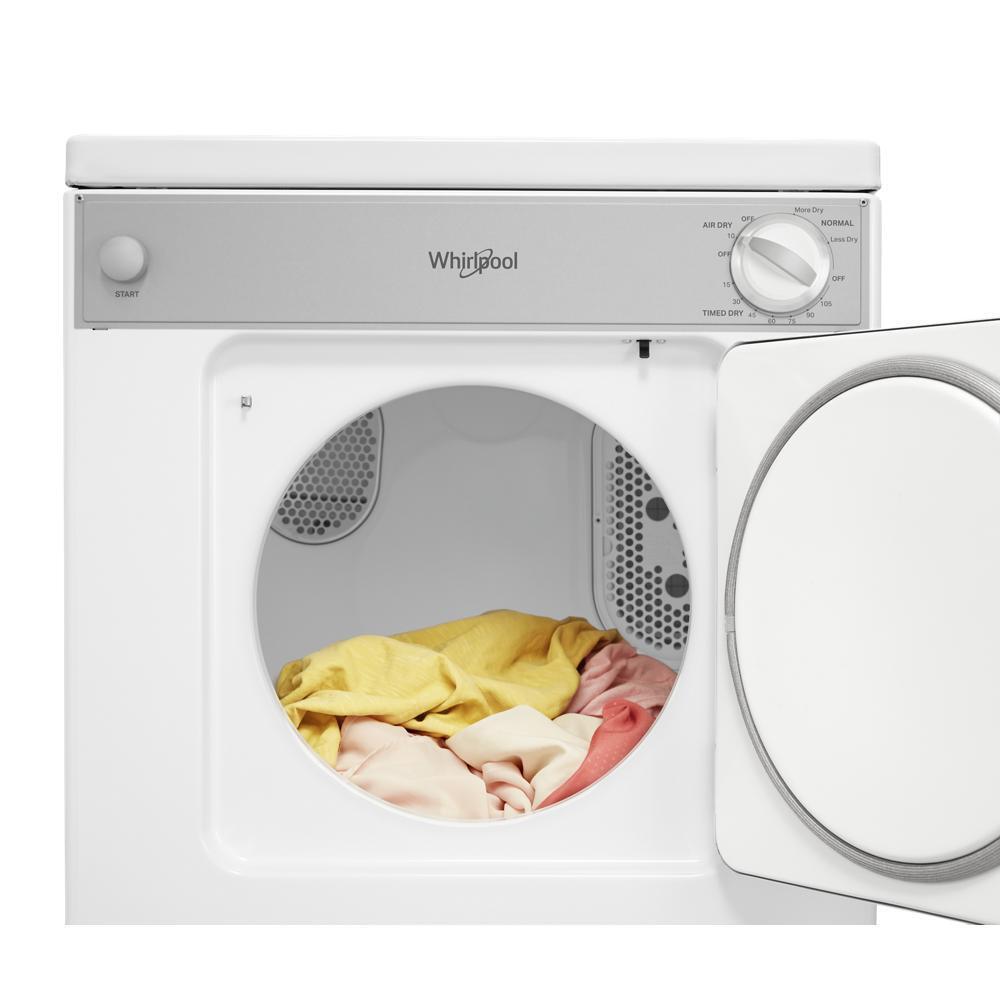 Whirlpool LDR3822PQ 3.4 cu. ft. Compact Front Load Dryer with Flexible Installation