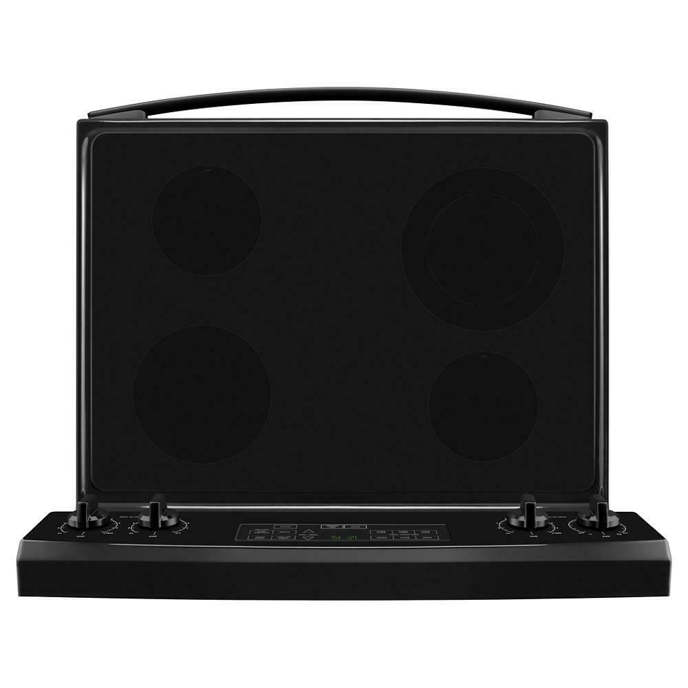 Amana AER6303MFB 30-inch Amana® Electric Range with Extra-Large Oven Window