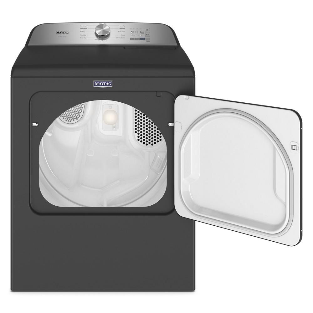 Maytag MED6500MBK Pet Pro Top Load Electric Dryer - 7.0 cu. ft.