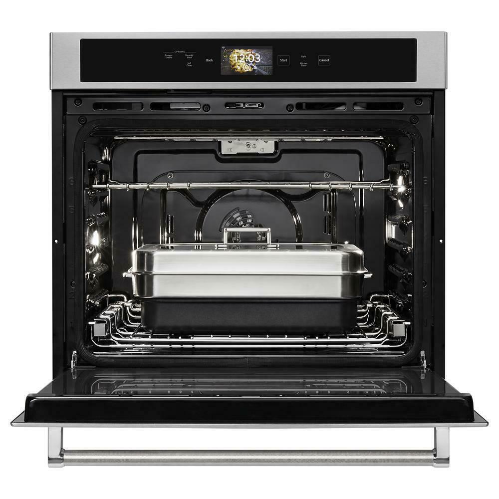 Kitchenaid KOSE900HSS Smart Oven+ 30" Single Oven with Powered Attachments