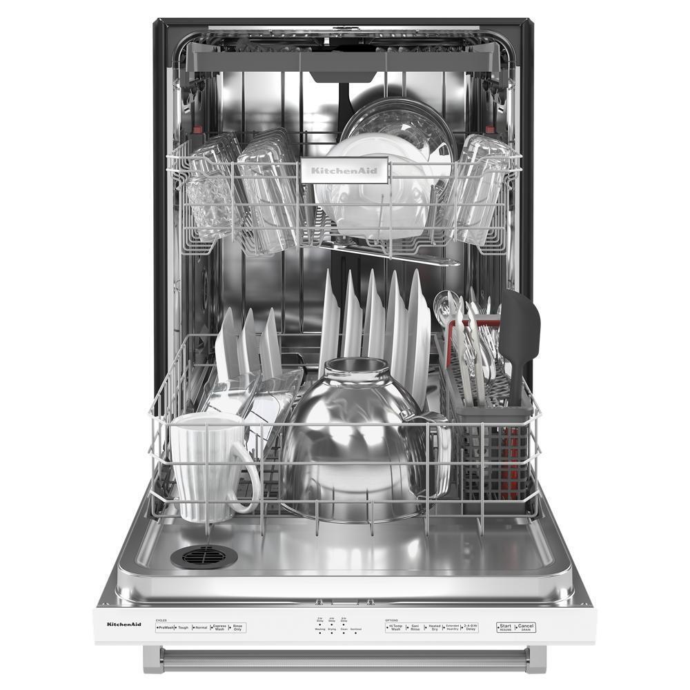 Kitchenaid KDTE204KWH Third Level Utensil Rack Dishwasher with 30+ Total Wash Jets, 39 dBA