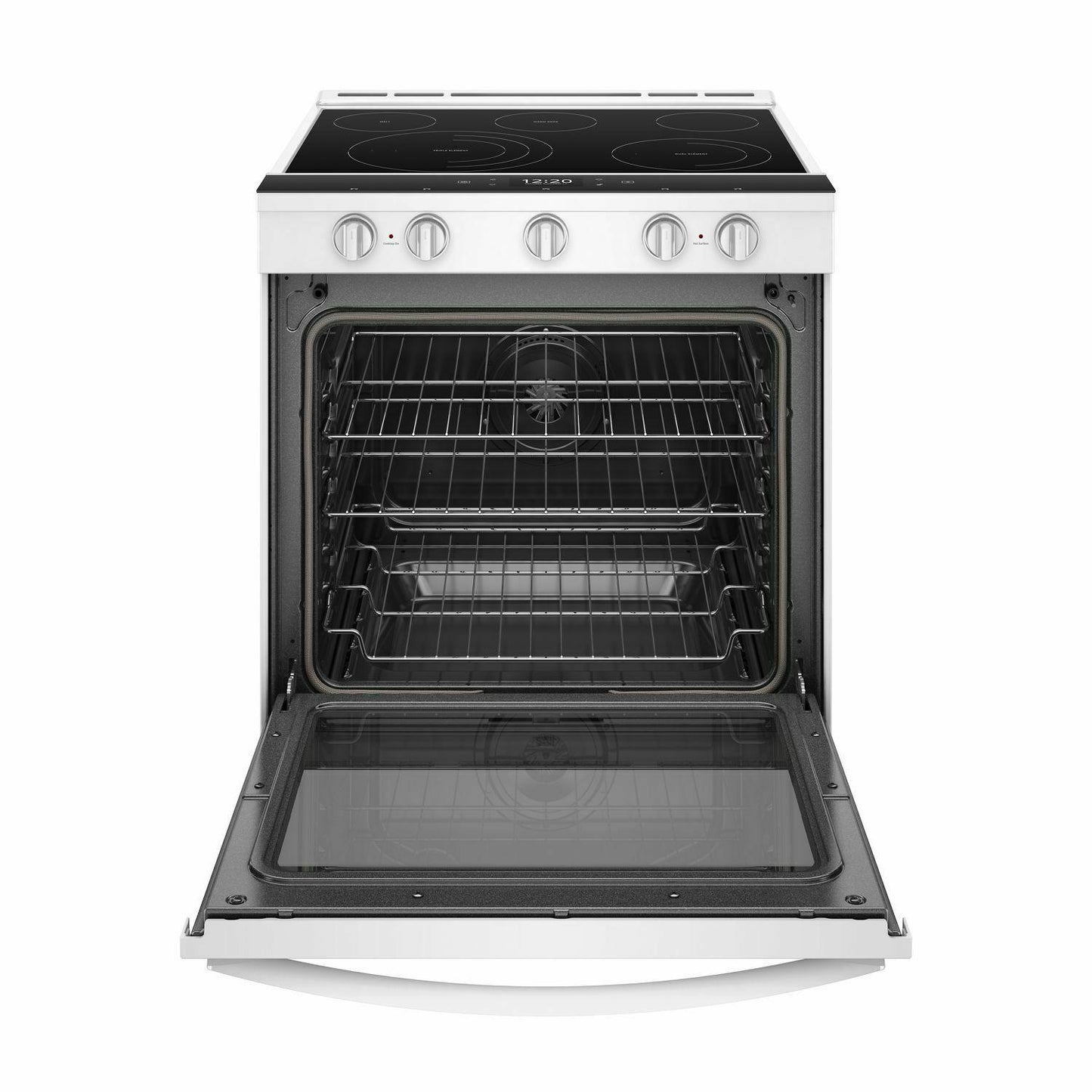 Whirlpool WEE750H0HW 6.4 cu. ft. Smart Slide-in Electric Range with Air Fry, when Connected