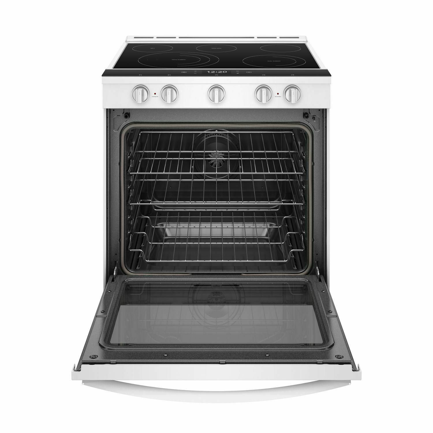 Whirlpool WEE750H0HW 6.4 cu. ft. Smart Slide-in Electric Range with Air Fry, when Connected