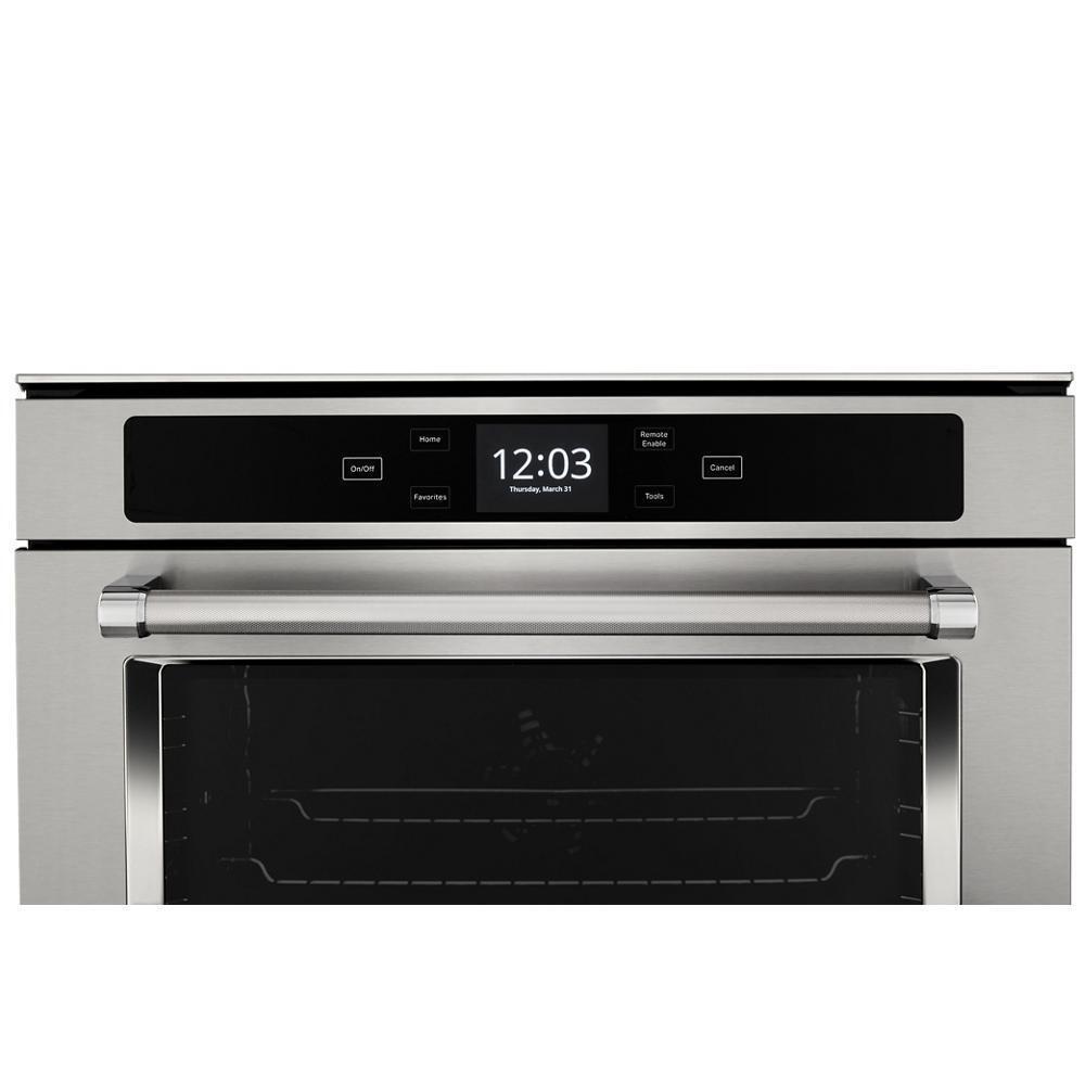 Kitchenaid KOSC504PPS 24" Smart Single Wall Oven with True Convection