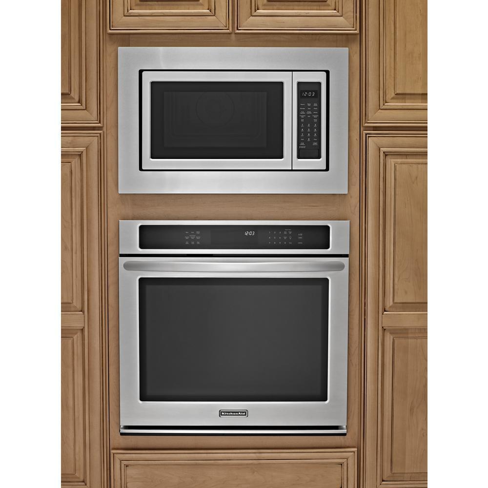 Whirlpool MKC2150AS 30" Trim Kit for 1.5 cu. ft. Countertop Microwave Oven with Convection Cooking