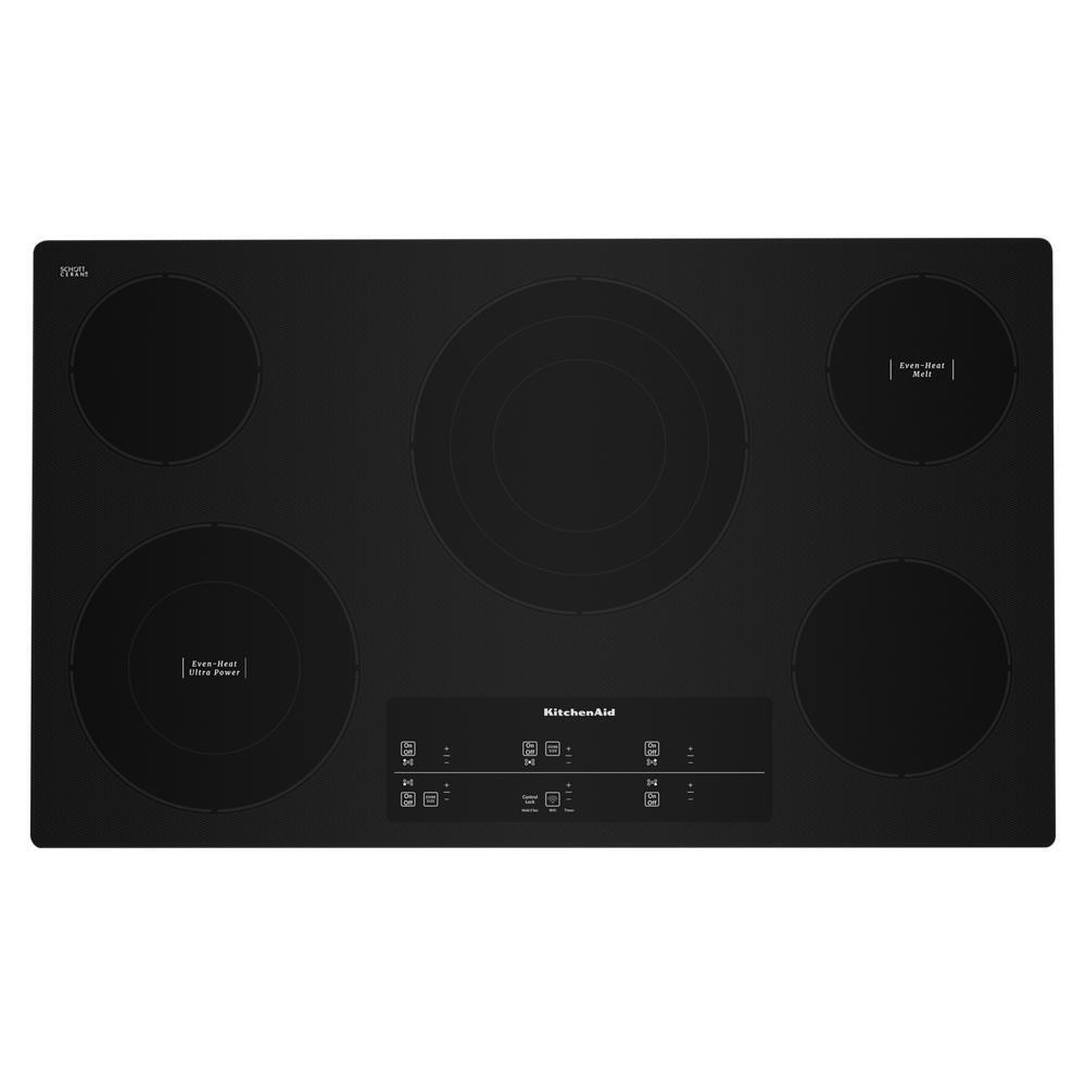 Kitchenaid 36" Electric Cooktop with 5 Elements and Touch-Activated Controls