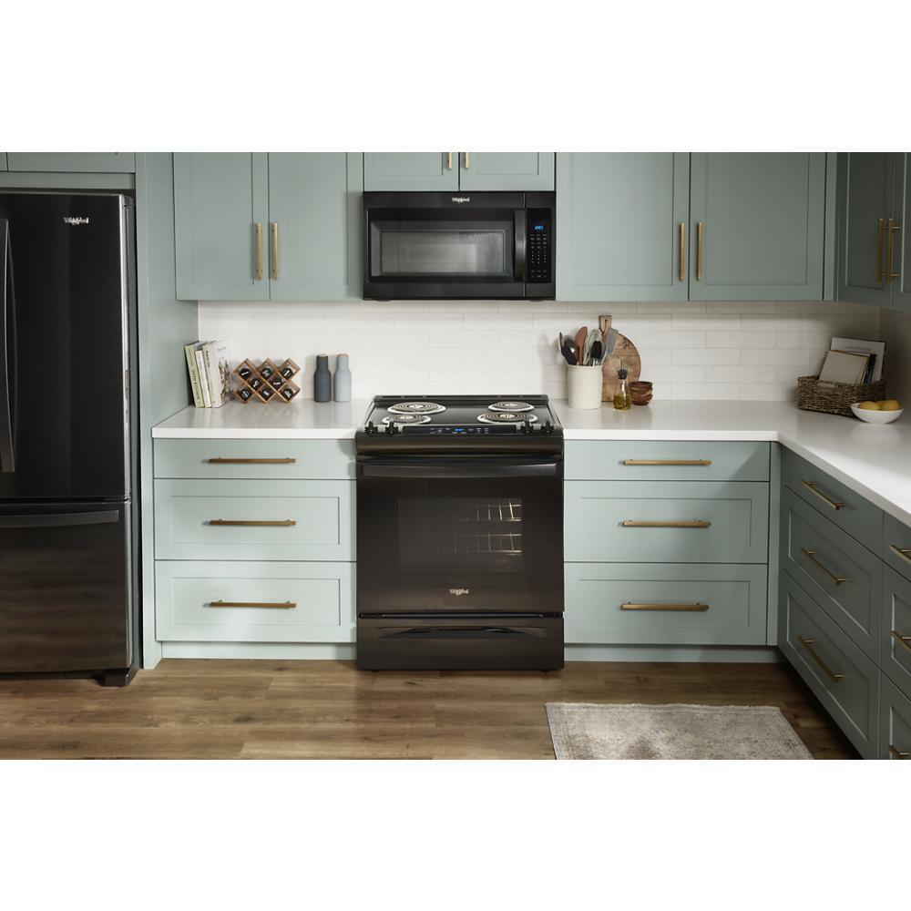 Whirlpool WEC310S0LB 4.8 Cu. Ft. Whirlpool® Electric Range with Frozen Bake™ Technology