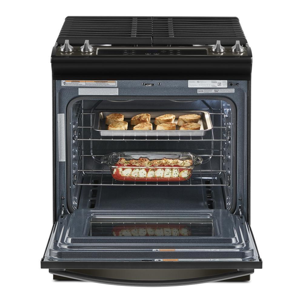 Whirlpool WEG515S0LV 5.0 Cu. Ft. Whirlpool® Gas Range with Frozen Bake™ Technology