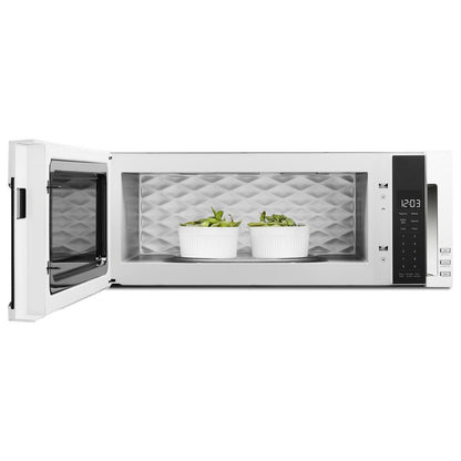 Kitchenaid KMLS311HWH 1000-Watt Low Profile Microwave Hood Combination