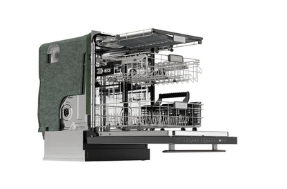 Sharp SDW6757ES 24 in. Slide-In Stainless Steel 45 dB Dishwasher
