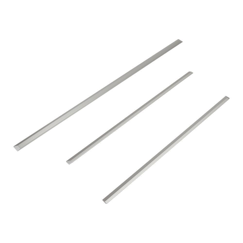 Whirlpool W10675028 34" Slide-in Range Trim Kit, Stainless Steel, with (3) trim pieces, and installation instructions