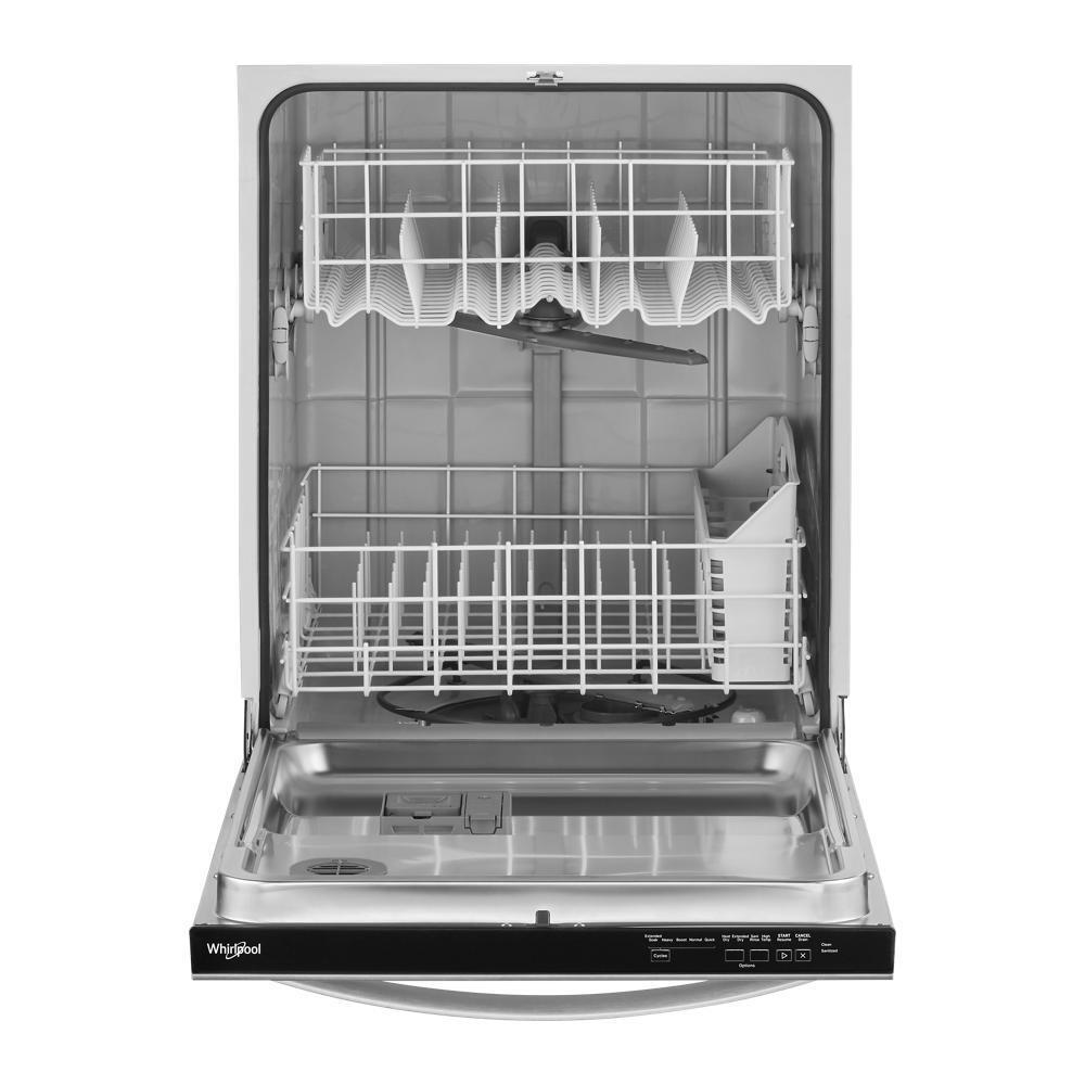 Whirlpool Quiet Dishwasher with Boost Cycle and Extended Soak Cycle